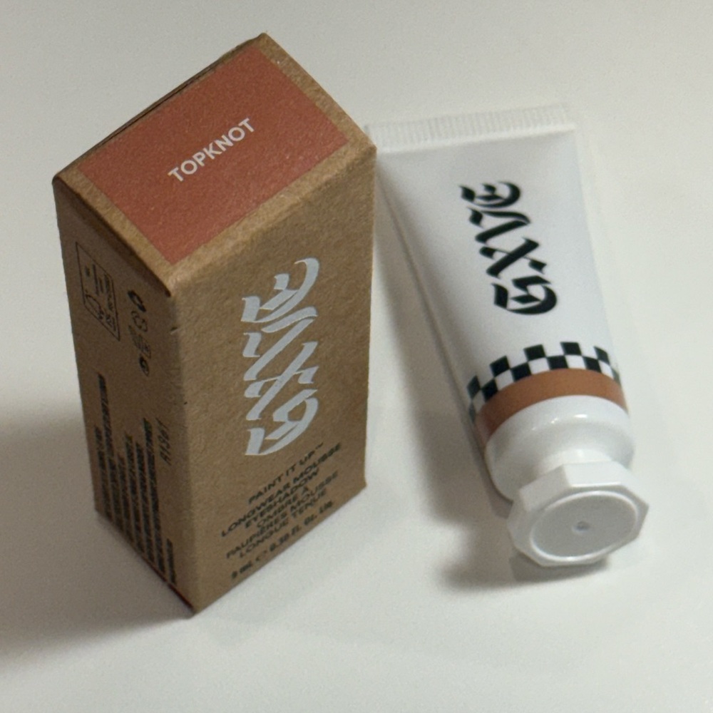 GXVE Paint It up TOPKNOT Longwear Mousse Eyeshadow .30oz Sparkling Light Gold